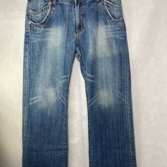 J&Co. mens vintage jeans 80’s 90’s relaxed fit wide waist 38”length 34” 38 x34 - Picture 5 of 16